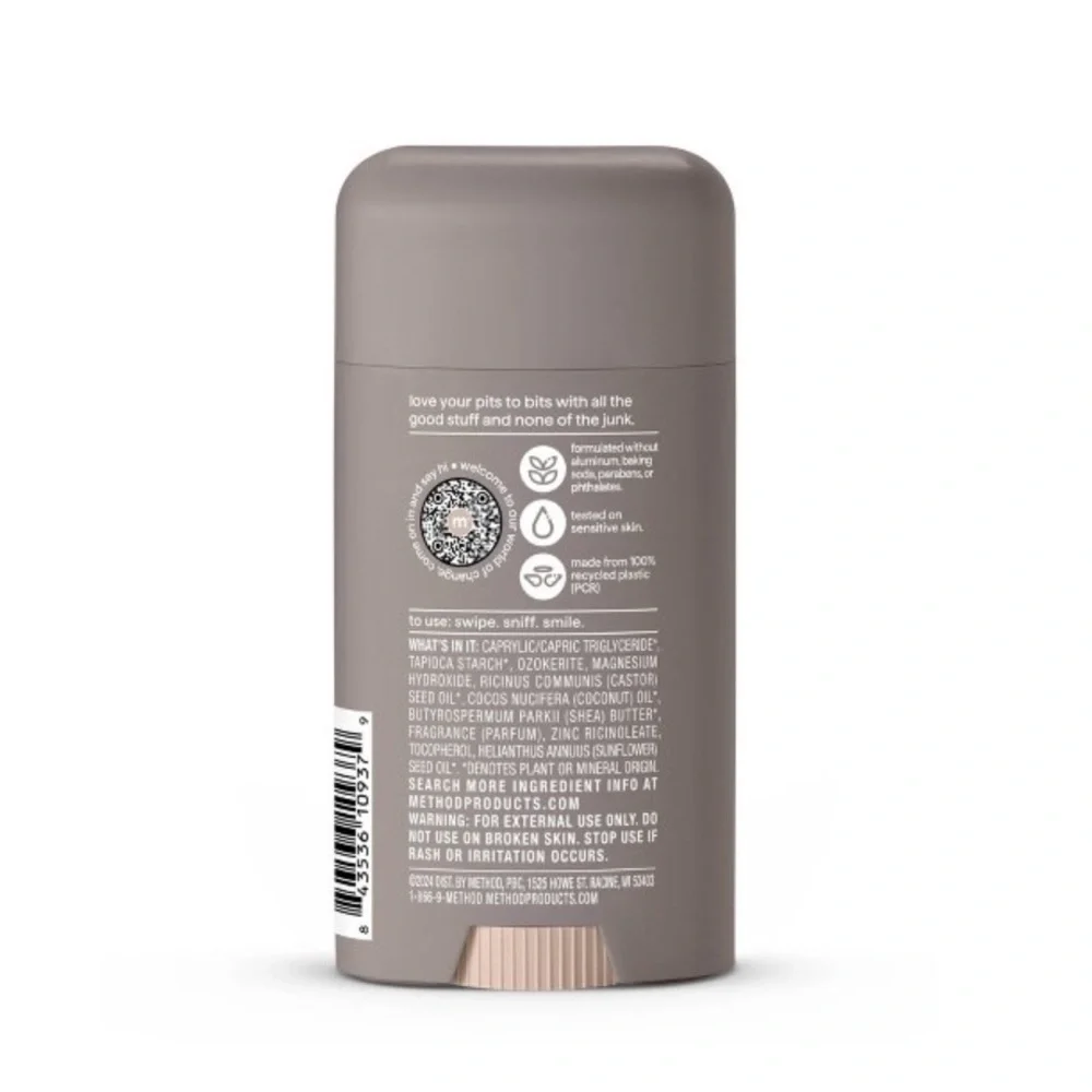 🩶5/$30 method cedar + cypress deodorant 2.65 oz NEW